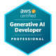 AWS Certified Generative AI Developer - Professional バッジ