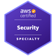 AWS Certified Security - Specialty バッジ