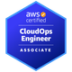 AWS Certified CloudOps Engineer - Associate バッジ