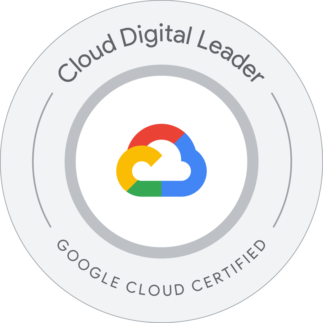 Cloud Digital Leader バッジ