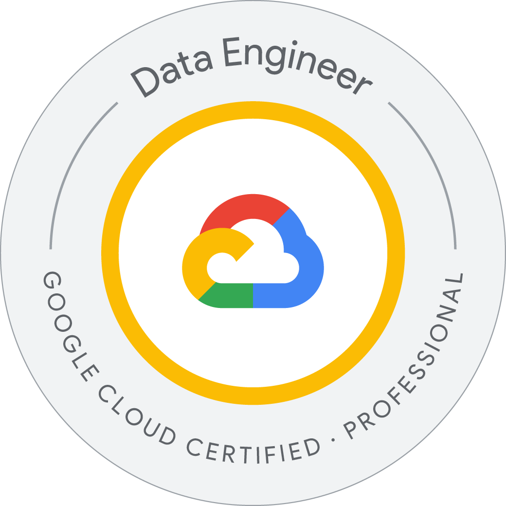 Professional Data Engineer バッジ