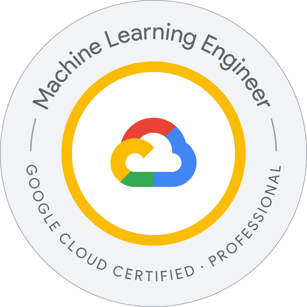 Professional Machine Learning Engineer バッジ